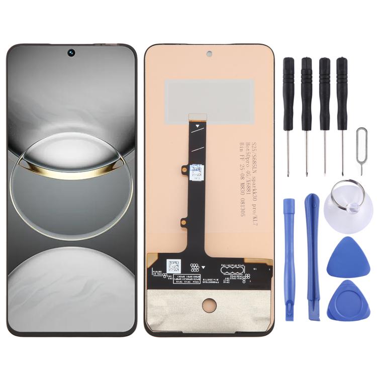 OEM LCD Screen with Digitizer Full Assembly, For Tecno Pova 7 LJ7, For Tecno Pop 10, For Tecno Spark 40 Pro 4G KM6, For Tecno Spark 40 4G KM5, For Tecno Pova 7 Ultra 5G LJ9, For Tecno Spark Go 2, For Tecno Camon 40 Premier 5G CM8                       ...