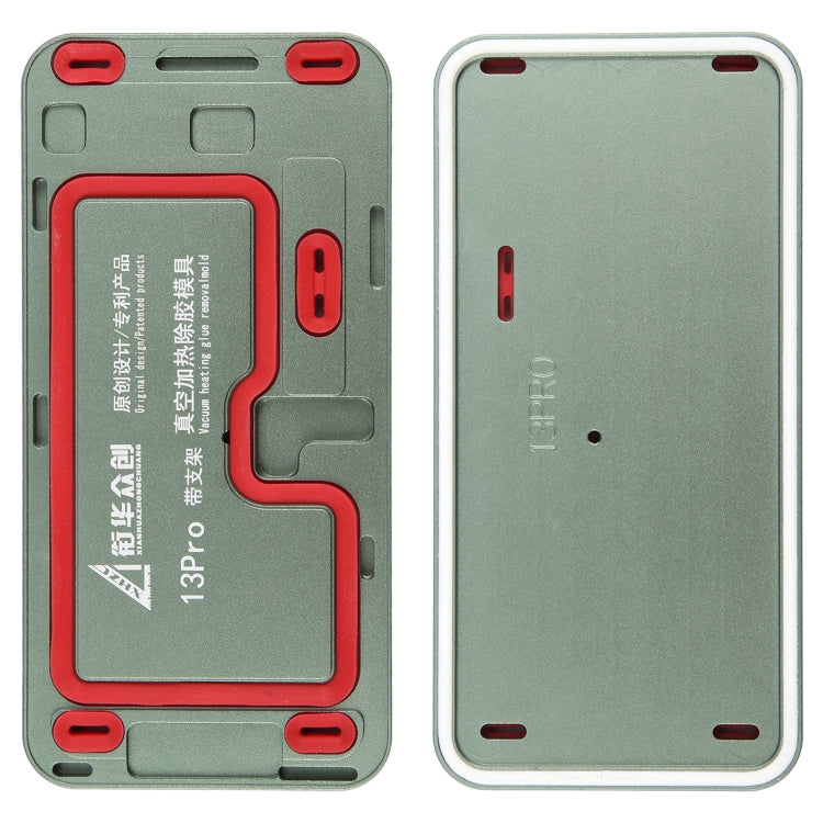 LCD Screen Frame Vacuum Heating Glue Removal Mold with Holder, For iPhone 15 Pro Max, For iPhone 15 Pro, For iPhone 15 Plus, For iPhone 15, For iPhone 14 Plus, For iPhone 14, For iPhone 14 Pro, For iPhone 14 Pro Max, For iPhone 13 Pro Max��������������...