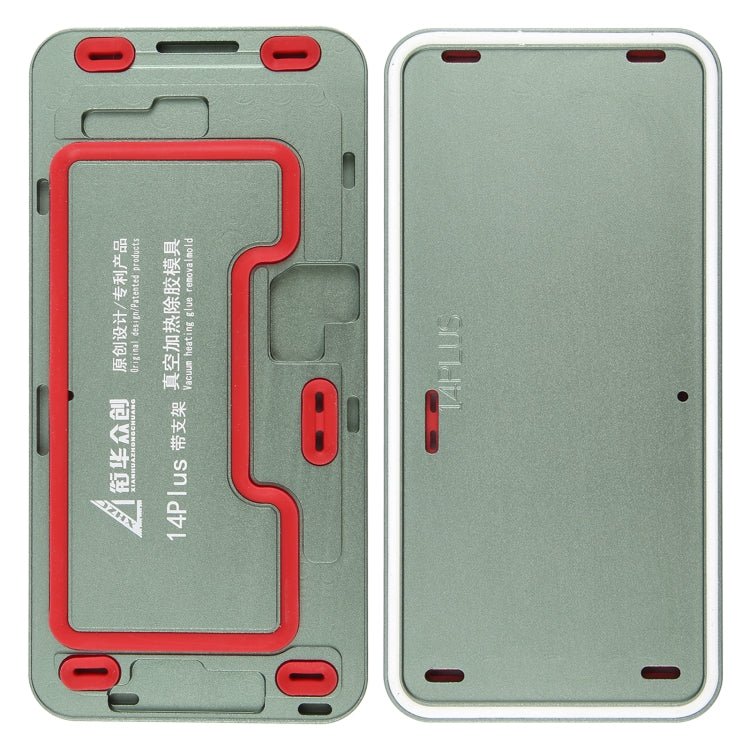 LCD Screen Frame Vacuum Heating Glue Removal Mold with Holder, For iPhone 15 Pro Max, For iPhone 15 Pro, For iPhone 15 Plus, For iPhone 15, For iPhone 14 Plus, For iPhone 14, For iPhone 14 Pro, For iPhone 14 Pro Max, For iPhone 13 Pro Max��������������...