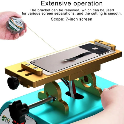 BEST B-918B 7 inch Multi-function Mobile Phone Screen Rotary Separator, US Plug, EU Plug