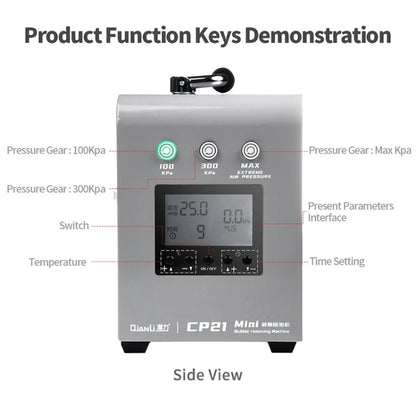 Qianli CP21 Mini LCD Screen Bubble Removing Machine, Qianli CP21 Mini, EU Plug