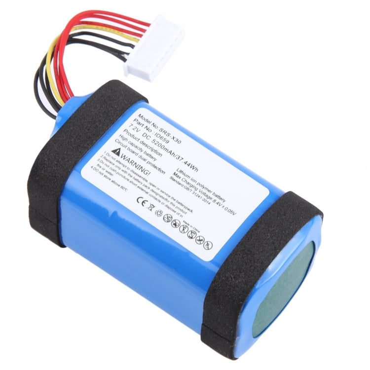 Battery Replacement, For Sony SRS-X30/XB3/XB30/XB43 ID659 ID659B 5200mAh, For Sony Sony SRS-X33 ST-03 2200mAh