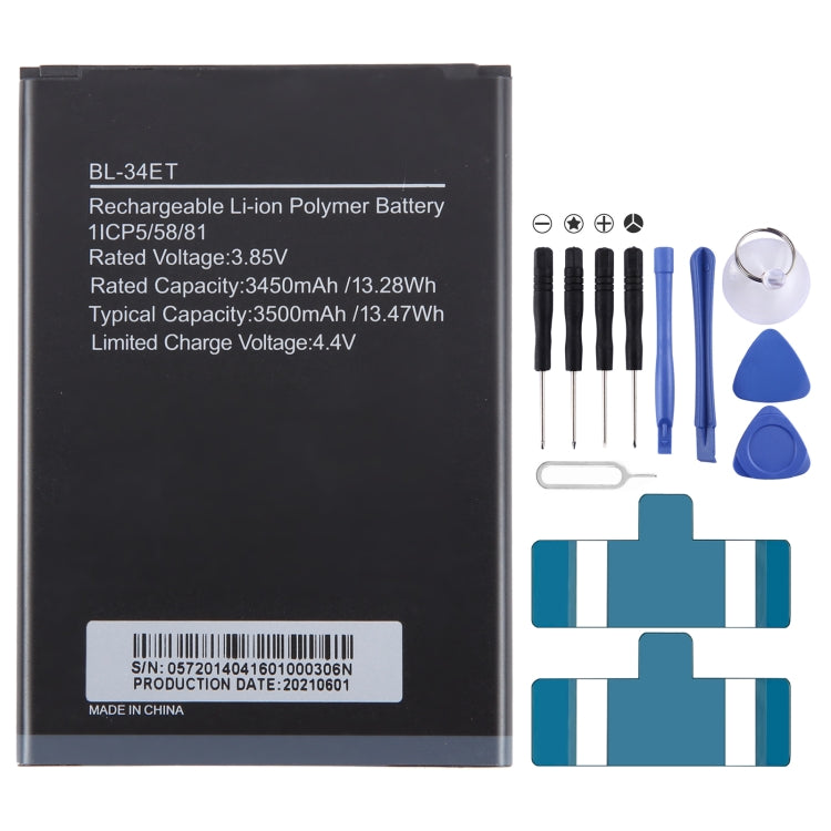 Battery Replacement, For Tecno Pop 5 GO BL-38BT 4000mAh, For Tecno Pop 3 BB2 BL-34ET 3500mAh