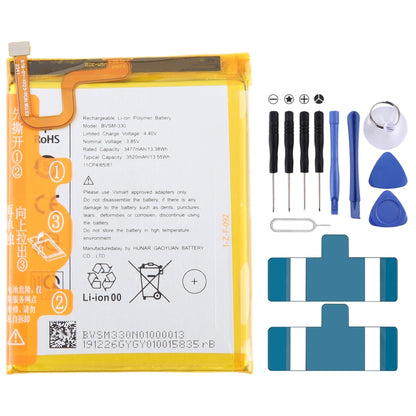 Battery Replacement, For VSMART BVSM-420 4450mAh, For VSMART BVSM-330 3520mAh, For VSMART BVSM-620 4000mAh, For VSMART BVSM-340 3500mAh, For Vsmart joy 3 plus BVSM-430 5000mAh, For VSMART BVSM-220 2550mAh, For VSMART BVSM-230 BVSM230 3000mAh           ...