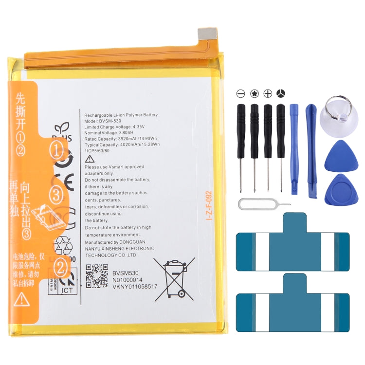 Battery Replacement, For VSMART BVSM-420 4450mAh, For VSMART BVSM-330 3520mAh, For VSMART BVSM-620 4000mAh, For VSMART BVSM-340 3500mAh, For Vsmart joy 3 plus BVSM-430 5000mAh, For VSMART BVSM-220 2550mAh, For VSMART BVSM-230 BVSM230 3000mAh           ...