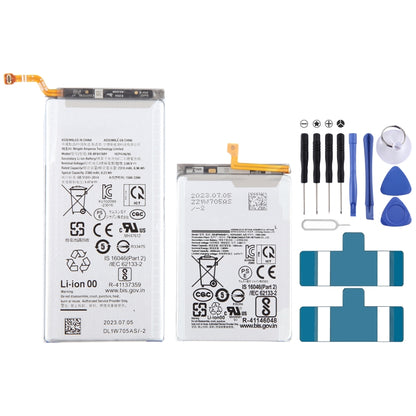 Battery Replacement, For Galaxy A36 / A56 5000mAh, For Galaxy S25 S9310 4000mAh, For Galaxy S25+ S936E/W/B/N/U S9360 4900mAh, For Galaxy S25 Ultra S938B/N/W/U/Q SM-S9380 5000mAh, For Galaxy S24 FE 4700mAh, For Galaxy Z Flip6 2870mAh 1130mAh 1 Pair     ...