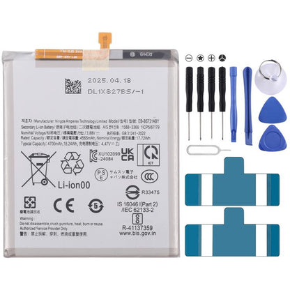 Battery Replacement, For Galaxy A36 / A56 5000mAh, For Galaxy S25 S9310 4000mAh, For Galaxy S25+ S936E/W/B/N/U S9360 4900mAh, For Galaxy S25 Ultra S938B/N/W/U/Q SM-S9380 5000mAh, For Galaxy S24 FE 4700mAh, For Galaxy Z Flip6 2870mAh 1130mAh 1 Pair     ...