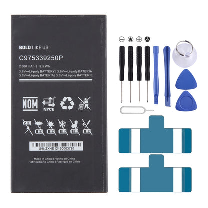 Battery Replacement, For BLU G71 G0430WW C976447500L 5000mAh, For BLU Dash X Plus LTE D0030UU  C975339250P 2500mAh, For BLU C906646400L 4000mAh