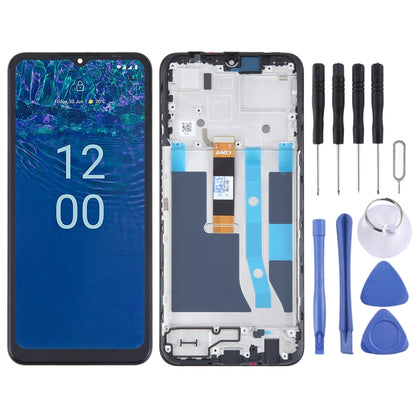 OEM LCD Screen Digitizer Full Assembly with Frame, For Nokia C210, For Nokia G310, For Nokia G42, For Nokia G60