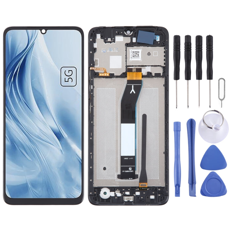 Original IPS Material LCD Screen Digitizer Full Assembly with Frame, For Xiaomi Poco C61, For Xiaomi Redmi A3, For Xiaomi Poco M6 5G, For Xiaomi Redmi 13C 5G, For Xiaomi Poco C65, For Xiaomi Redmi 13C 4G, For Xiaomi Poco M6 Pro 5G, For Xiaomi Redmi 12 ...