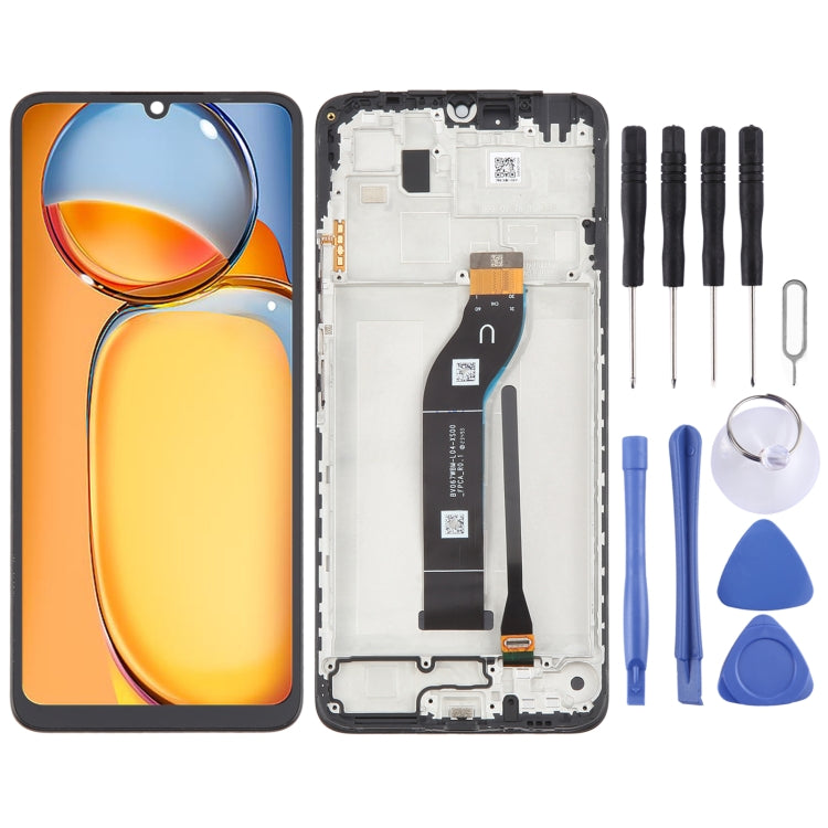 Original IPS Material LCD Screen Digitizer Full Assembly with Frame, For Xiaomi Poco C61, For Xiaomi Redmi A3, For Xiaomi Poco M6 5G, For Xiaomi Redmi 13C 5G, For Xiaomi Poco C65, For Xiaomi Redmi 13C 4G, For Xiaomi Poco M6 Pro 5G, For Xiaomi Redmi 12 ...