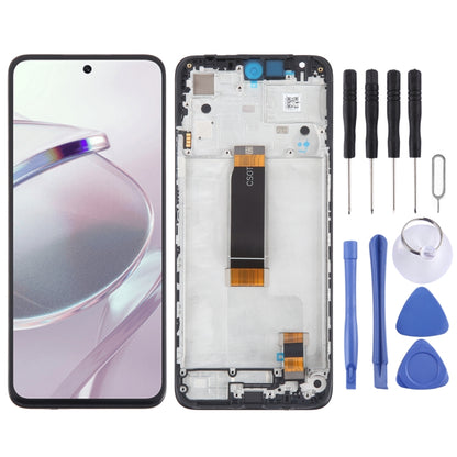 Original IPS Material LCD Screen Digitizer Full Assembly with Frame, For Xiaomi Poco C61, For Xiaomi Redmi A3, For Xiaomi Poco M6 5G, For Xiaomi Redmi 13C 5G, For Xiaomi Poco C65, For Xiaomi Redmi 13C 4G, For Xiaomi Poco M6 Pro 5G, For Xiaomi Redmi 12 ...