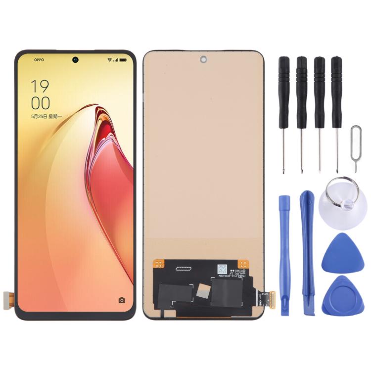 TFT Material OEM LCD Screen with Digitizer Full Assembly, For OPPO Reno8 Pro+, For OPPO Reno8 Pro 5G, For OPPO K10 Pro, For OPPO Find X5 Pro, For OPPO Reno7 Pro 5G, For OPPO Find X3 Pro, For OPPO Find X3