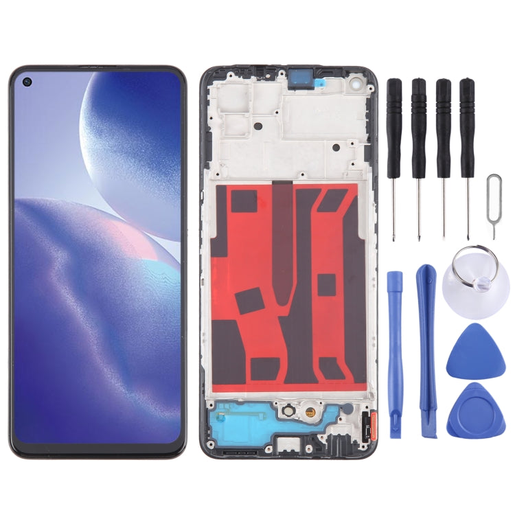 Original AMOLED LCD Screen Digitizer Full Assembly with Frame, For OPPO A78 4G CPH2565, For OPPO Reno8 Z 5G, For OPPO Reno8 4G, For OPPO Reno8 Lite 5G, For OPPO Reno8 5G, For OPPO F21 Pro 5G, For OPPO F21 Pro, For OPPO Reno7 Lite, For OPPO Reno7 4G����...