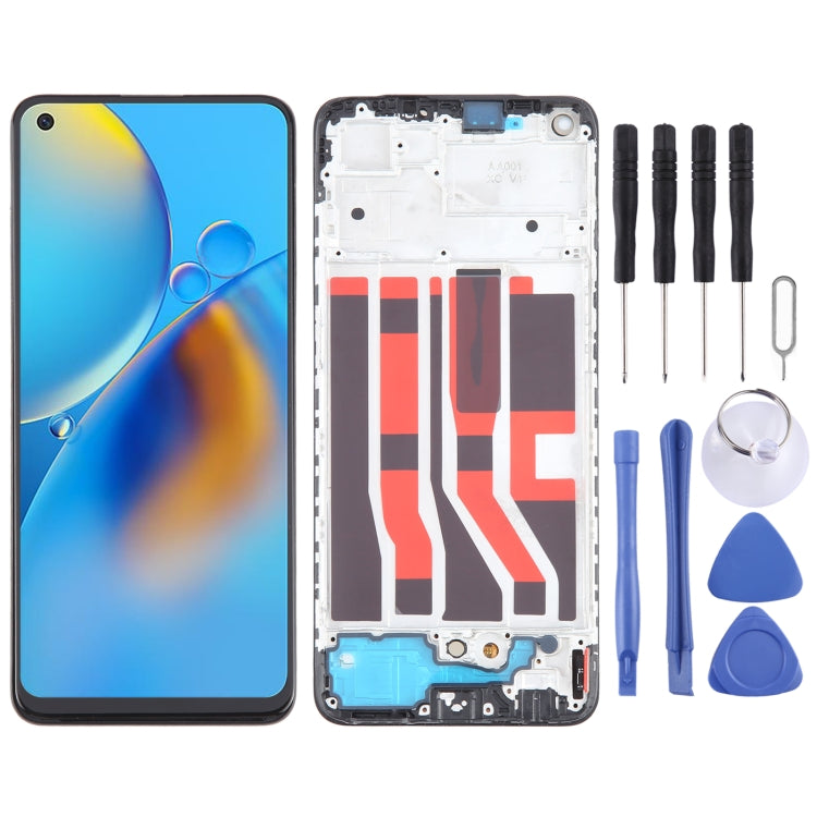 Original AMOLED LCD Screen Digitizer Full Assembly with Frame, For OPPO A78 4G CPH2565, For OPPO Reno8 Z 5G, For OPPO Reno8 4G, For OPPO Reno8 Lite 5G, For OPPO Reno8 5G, For OPPO F21 Pro 5G, For OPPO F21 Pro, For OPPO Reno7 Lite, For OPPO Reno7 4G����...