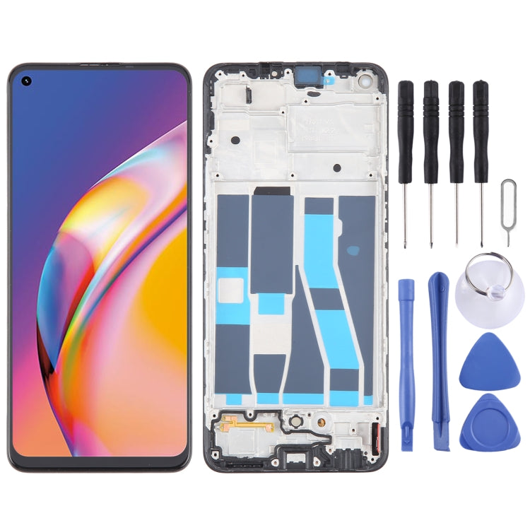 Original AMOLED LCD Screen Digitizer Full Assembly with Frame, For OPPO A78 4G CPH2565, For OPPO Reno8 Z 5G, For OPPO Reno8 4G, For OPPO Reno8 Lite 5G, For OPPO Reno8 5G, For OPPO F21 Pro 5G, For OPPO F21 Pro, For OPPO Reno7 Lite, For OPPO Reno7 4G����...