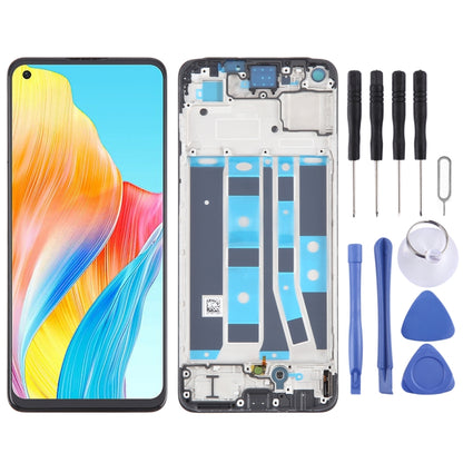 Original AMOLED LCD Screen Digitizer Full Assembly with Frame, For OPPO A78 4G CPH2565, For OPPO Reno8 Z 5G, For OPPO Reno8 4G, For OPPO Reno8 Lite 5G, For OPPO Reno8 5G, For OPPO F21 Pro 5G, For OPPO F21 Pro, For OPPO Reno7 Lite, For OPPO Reno7 4G����...