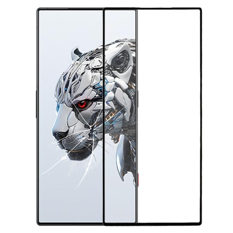 Front Screen Outer Glass Lens with OCA Optically Clear Adhesive, For ZTE nubia RedMagic 9 Pro+, For ZTE nubia RedMagic 9 Pro NX769J, For ZTE nubia RedMagic 8S Pro+, For ZTE nubia RedMagic 8 Pro+, For ZTE nubia RedMagic 8 Pro NX729J