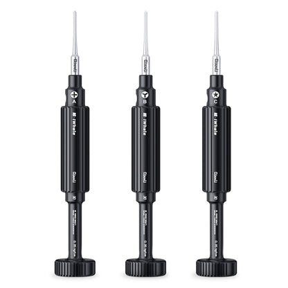 3 in 1 QianLi iWhale Special S2 Steel Magnetic Torque 3D Screwdriver, A/B/C