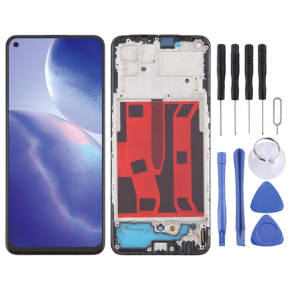 OLED LCD Screen Digitizer Full Assembly with Frame, For OPPO A78 4G CPH2565, For OPPO Reno8 Z 5G, For OPPO Reno8 4G, For OPPO Reno8 Lite 5G, For OPPO Reno8 5G, For OPPO F21 Pro 5G, For OPPO F21 Pro, For OPPO Reno7 Lite, For OPPO Reno7 4G���������������...
