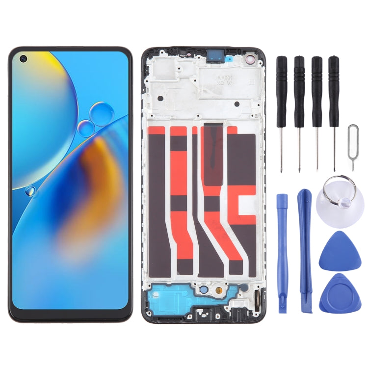 OLED LCD Screen Digitizer Full Assembly with Frame, For OPPO A78 4G CPH2565, For OPPO Reno8 Z 5G, For OPPO Reno8 4G, For OPPO Reno8 Lite 5G, For OPPO Reno8 5G, For OPPO F21 Pro 5G, For OPPO F21 Pro, For OPPO Reno7 Lite, For OPPO Reno7 4G���������������...