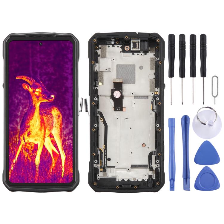 LCD Screen with Digitizer Full Assembly, For Ulefone Armor 34+, For Ulefone Armor 34 Pro+, For Ulefone RugKing 2 Pro, For Ulefone RugKing 3 Pro, For Ulefone RugKing 4 Pro, For Ulefone RugKing, For Ulefone Armor 29 Pro Thermal Version                   ...