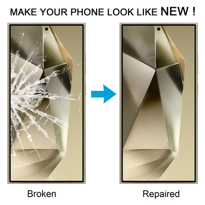 Front Screen Outer Glass Lens with OCA Optically Clear Adhesive, For Samsung Galaxy S24 Ultra SM-S928B, For Samsung Galaxy S23 Ultra SM-S918B, For Samsung Galaxy S22 Ultra SM-S908B