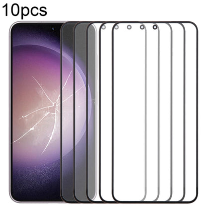 10pcs Front Screen Outer Glass Lens with OCA Optically Clear Adhesive, For Samsung Galaxy F15 SM-E156B, For Samsung Galaxy A15 5G SM-A156B, For Samsung Galaxy A55 SM-A556B, For Samsung Galaxy A35 SM-A356B, For Samsung Galaxy S24+ SM-S926B              ...