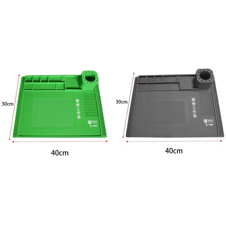 BEST S-190 High-temperature Resistant Silicone Pad Workbench Pad