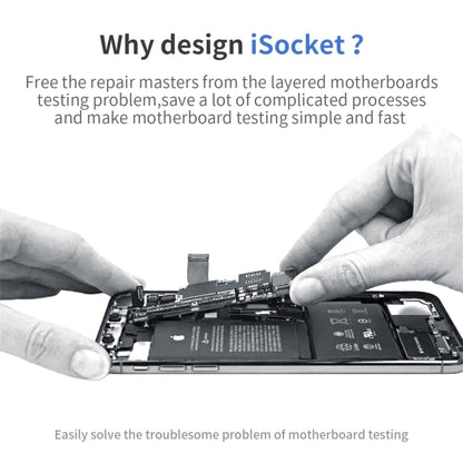 QianLi iSocket Series 8 in 1 Motherboard Layered Test Stand For iPhone 15 Series, QianLi iSocket Series For iPhone 15 Series