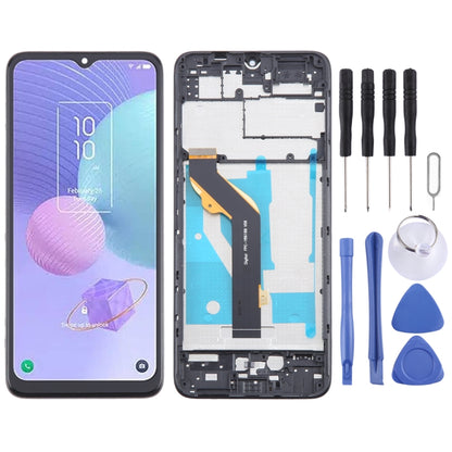 OEM LCD Screen Digitizer Full Assembly with Frame, For TCL 50 SE, For TCL 40 NxtPaper 5G, For TCL 40 NxtPaper 4G, For TCL 406 T506K, For TCL 40 XE, For TCL 40 XL T608M, For TCL 40 SE, For TCL 408 T507D1, For TCL 405 T506D, For TCL 40 R T771K           ...