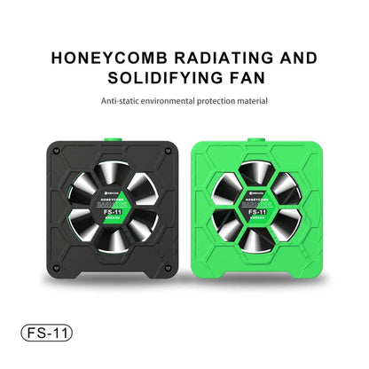 Mijing FS-11 Cooling + UV Curing + Smoke Extraction Honeycomb Radiating Fan