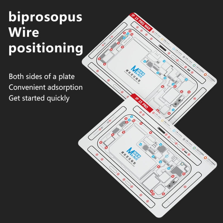 MaAnt Double-sided Screw Positioning Flexible Soft Magnetic Pad, For iPhone 15 Pro Max, For iPhone 15 Pro, For iPhone 15 Plus, For iPhone 15, For iPhone 14 Plus, For iPhone 14, For iPhone 14 Pro, For iPhone 14 Pro Max, For iPhone 13 Pro Max            ...