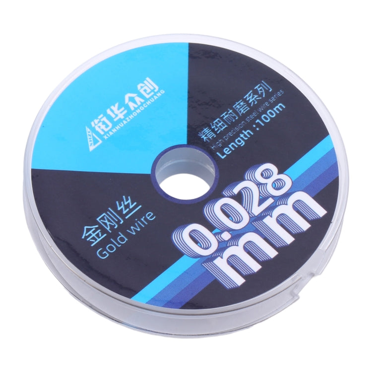 Curved LCD Screen Separation Diamond Wire, 0.028mm x 100m, 0.035mm x 100m, 0.02mm x 100m, 0.03mm x 100m, 0.04mm x 100m, 0.05mm x 100m