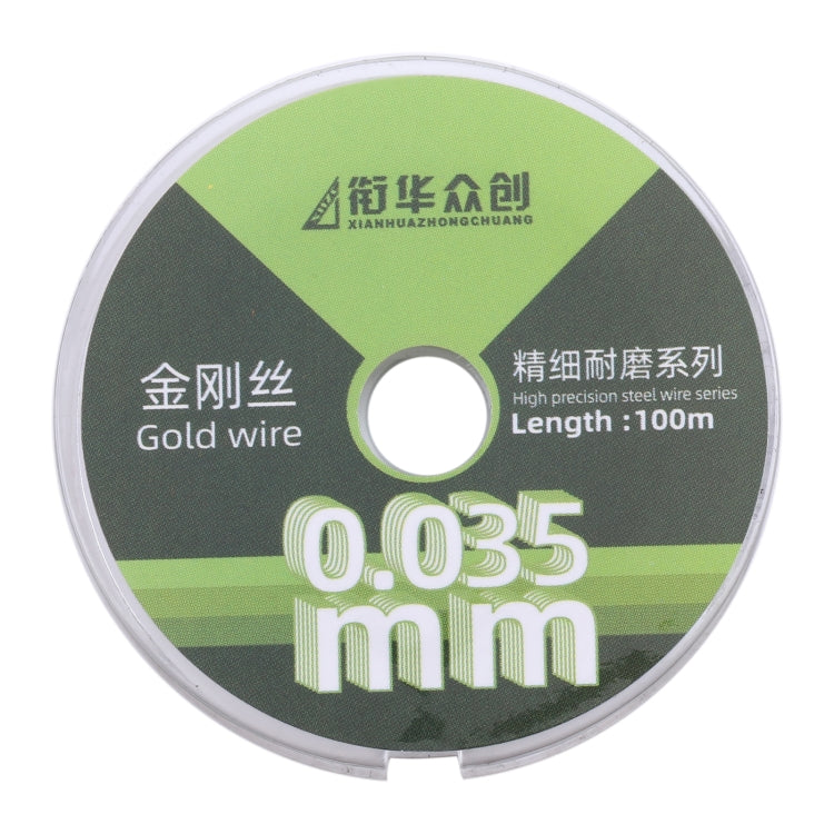 Curved LCD Screen Separation Diamond Wire, 0.028mm x 100m, 0.035mm x 100m, 0.02mm x 100m, 0.03mm x 100m, 0.04mm x 100m, 0.05mm x 100m