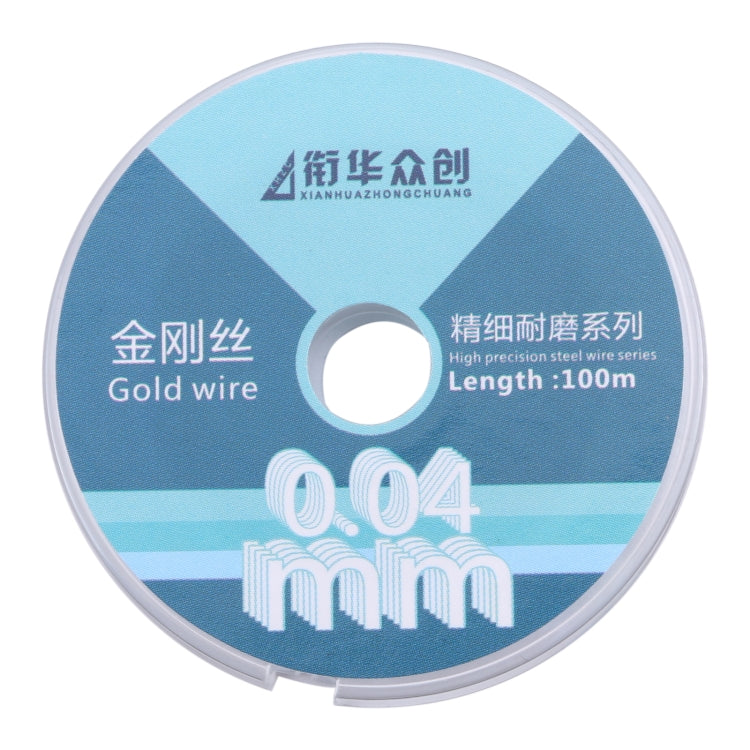 Curved LCD Screen Separation Diamond Wire, 0.028mm x 100m, 0.035mm x 100m, 0.02mm x 100m, 0.03mm x 100m, 0.04mm x 100m, 0.05mm x 100m