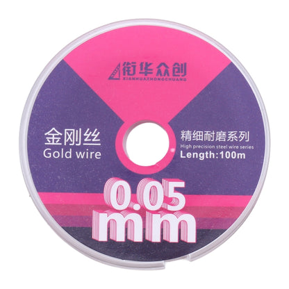 Curved LCD Screen Separation Diamond Wire, 0.028mm x 100m, 0.035mm x 100m, 0.02mm x 100m, 0.03mm x 100m, 0.04mm x 100m, 0.05mm x 100m