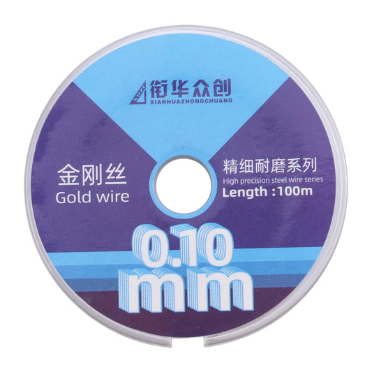 Straight LCD Screen Separation Diamond Wire, 0.1mm x 100m, 0.06mm x 100m, 0.08mm x 100m