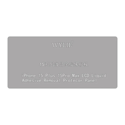 WYLIE LCD Display Screen Glue Removal Protection Board, For iPhone 15 Plus / 15 Pro Max, For iPhone 15 / 15 Pro