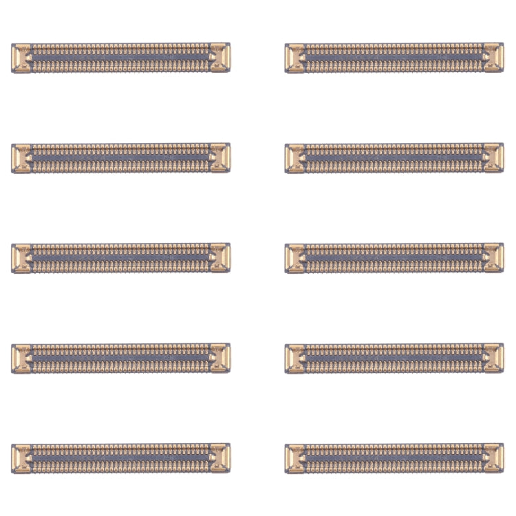 10pcs Motherboard LCD Display FPC Connector, For Samsung Galaxy A25 SM-A256B, For Samsung Galaxy A15 5G SM-A156B, For Samsung Galaxy S24 Ultra SM-S928B, For Samsung Galaxy S24+ SM-S926B, For Samsung Galaxy S24 SM-S921B, For Samsung Galaxy A15 S-A155F��...