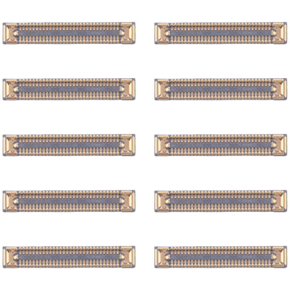 10pcs Motherboard LCD Display FPC Connector, For Samsung Galaxy A25 SM-A256B, For Samsung Galaxy A15 5G SM-A156B, For Samsung Galaxy S24 Ultra SM-S928B, For Samsung Galaxy S24+ SM-S926B, For Samsung Galaxy S24 SM-S921B, For Samsung Galaxy A15 S-A155F��...