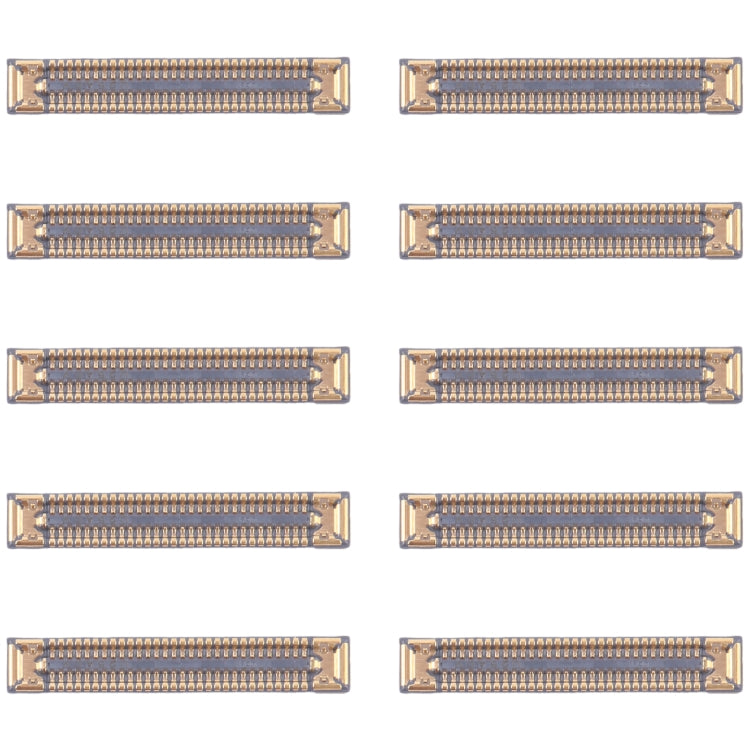 10pcs Motherboard LCD Display FPC Connector, For Samsung Galaxy A25 SM-A256B, For Samsung Galaxy A15 5G SM-A156B, For Samsung Galaxy S24 Ultra SM-S928B, For Samsung Galaxy S24+ SM-S926B, For Samsung Galaxy S24 SM-S921B, For Samsung Galaxy A15 S-A155F��...