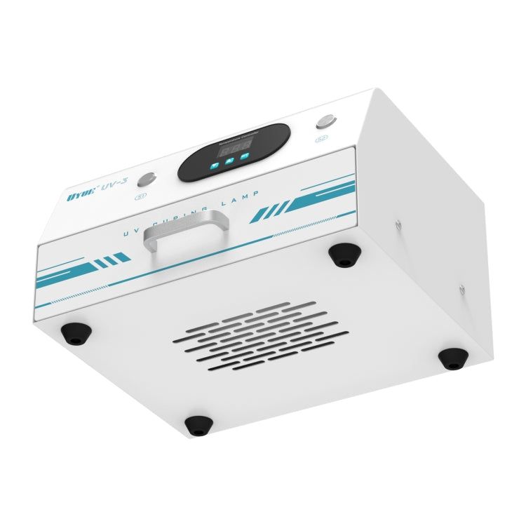 Uyue UV-3 7 inch Phone Timing Intelligent Curing Lamp Mechanic, EU Plug, US Plug