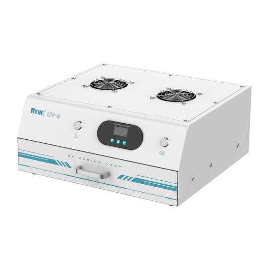 Uyue UV-6 15 inch Double Timing Intelligent Curing Lamp Mechanic for Phone / Pad, EU Plug, US Plug