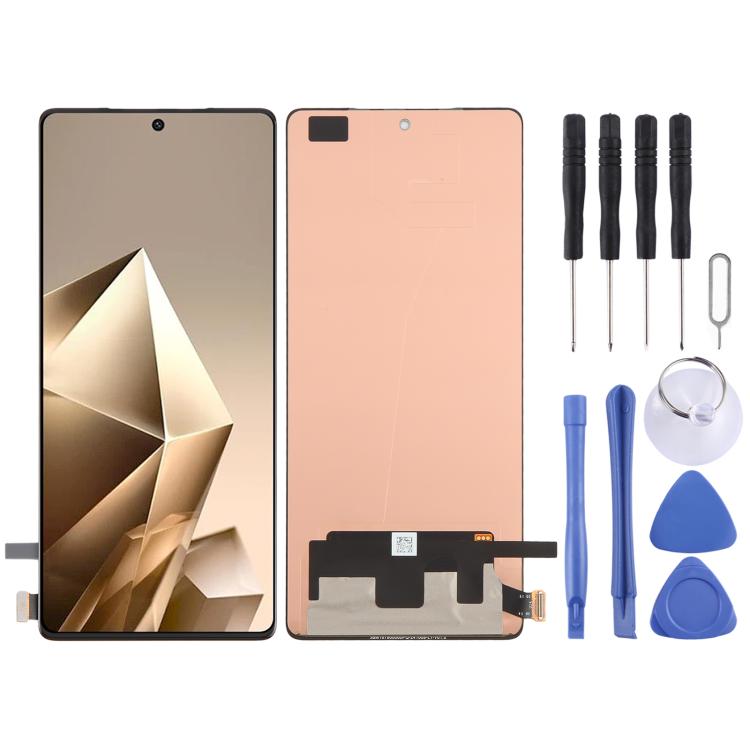 Original AMOLED LCD Screen with Digitizer Full Assembly, For Infinix GT 30 5G X6876, For Infinix Hot 60 Pro+ 4G X6886, For Infinix Hot 60 Pro 4G X6885, For Infinix GT 30 Pro 5G X6873, For Infinix Note 50 Pro+ X6856, For Infinix Note 50 Pro 4G X6855    ...