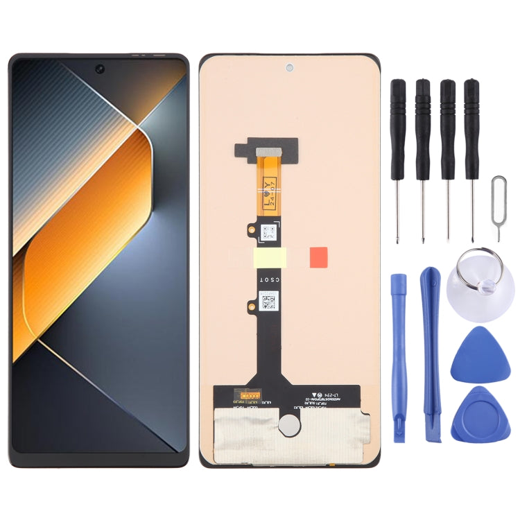OEM LCD Screen with Digitizer Full Assembly, Not Supporting Fingerprint Identification, For Tecno Pova 6, For Tecno Camon 30 Pro, For Tecno Camon 30 5G, For Tecno Camon 30 4G, For Tecno Pova 6 Pro LI9