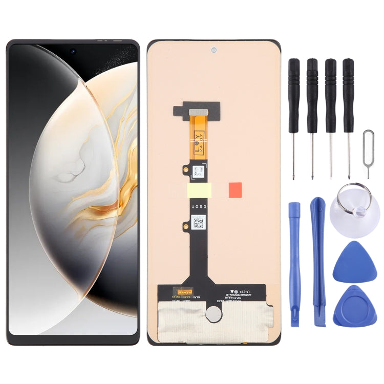 OEM LCD Screen with Digitizer Full Assembly, Not Supporting Fingerprint Identification, For Tecno Pova 6, For Tecno Camon 30 Pro, For Tecno Camon 30 5G, For Tecno Camon 30 4G, For Tecno Pova 6 Pro LI9