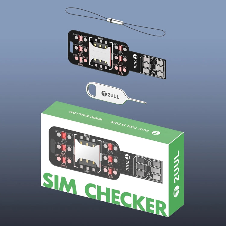 2UUL SM01 Dual SIM Checker Card Quick Test Board – iPartsBuy