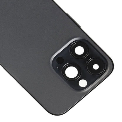 For iPhone 14 Pro Max Battery Back Cover with Power + Volume Flex Cable + Wireless Charging Module, China Version, CE EU Version, US Version
