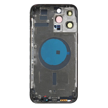 For iPhone 14 Pro Max Battery Back Cover with Side Keys & Card Tray, US Version, China Version, CE EU Version